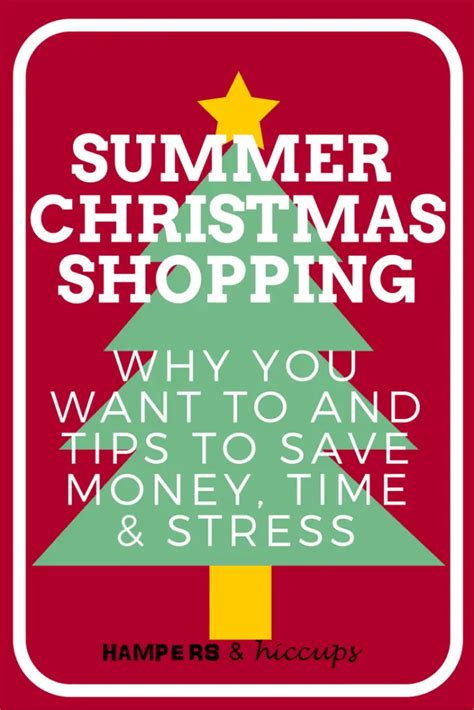 Early Christmas Shopping Tips To Help You Save Money Time And Stress