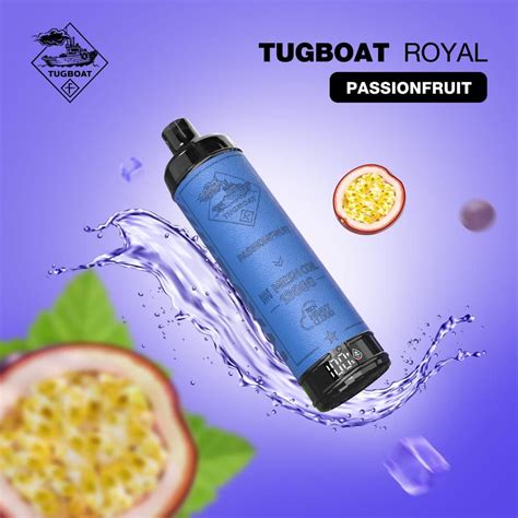 Buy Tugboat Royal Passionfruit Puffs Disposable Vape From Aed