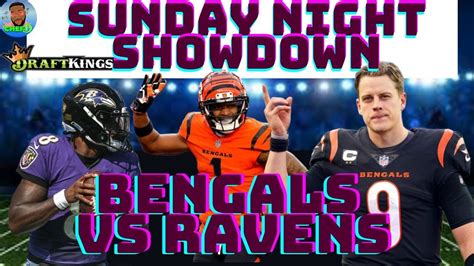 Draftkings Nfl Picks Sunday Night Showdown Week Picks Nfl Dfs Picks