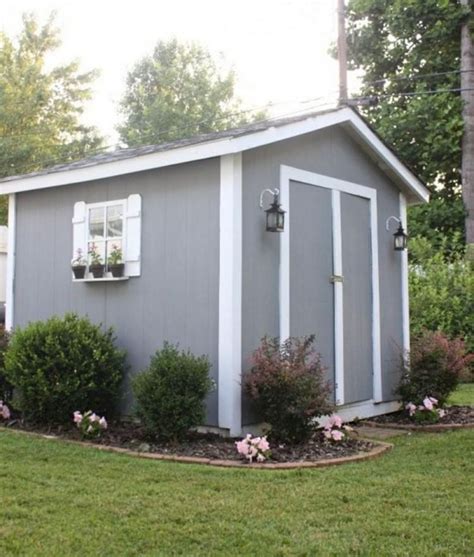 20 Extraordinary Backyard Storage Shed Makeover Design Ideas