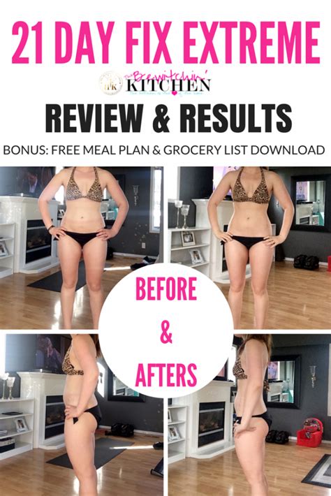 21 Day Fix Extreme Review And Results Free Download The Bewitchin