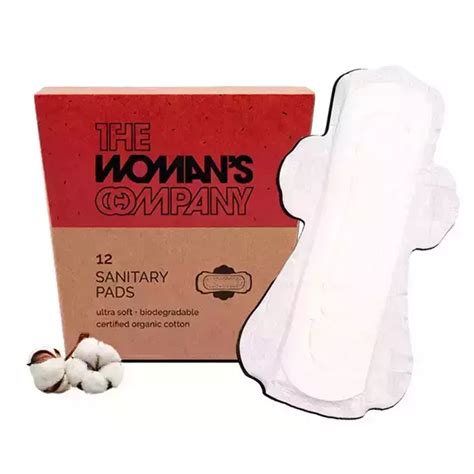 The Womans Company Night Sanitary Pads Organic Biodegradable Chemical Free And Rash Proof For