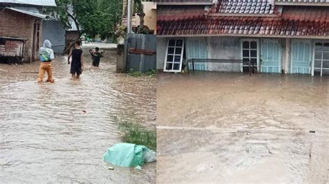 Ribuan Kepala Keluarga Di Dompu Terdampak Banjir Bpbd Kerusakan Dan