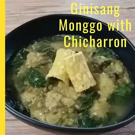 How To Cook Ginisang Monggo With Chicharron Filipino Stew Delishably