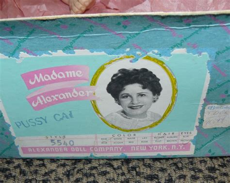 Vintage Madame ALEXANDER PUSSY Cat Baby Doll In Original Box Early Box Large Size Etsy