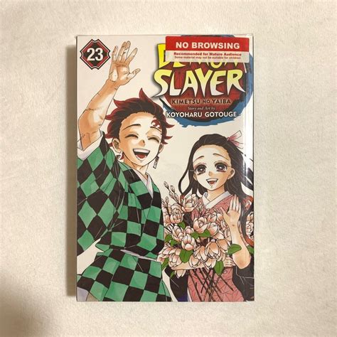 Demon Slayer Manga Volume 23 ENGLISH, Hobbies & Toys, Books & Magazines ...