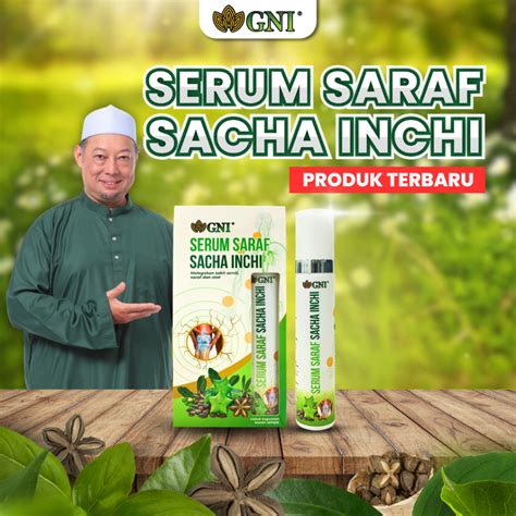 Serum Saraf Sacha Inchi Gni Ustaz Hanafi Shopee Malaysia