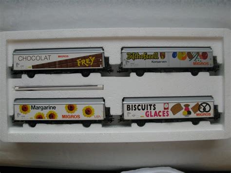 M Rklin H Model Train Freight Wagon Set Freight