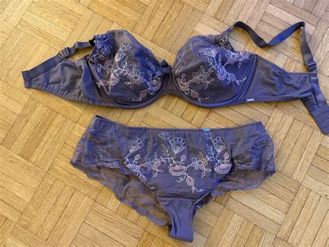Chantelle Lingerie Set Grau Gr Sse Vermutl E Und Slip Kaufen Auf Ricardo