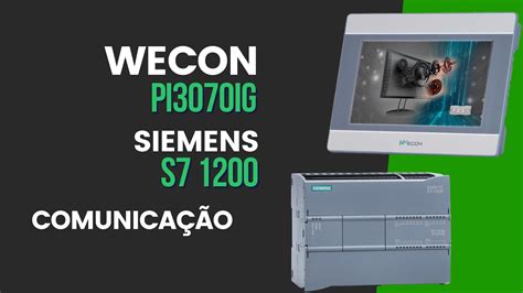 Comunica O Ihm Wecon Pi Ig Clp S Siemens Inetec Youtube