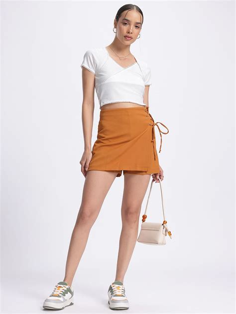 Buy Glitchez Knit Babe Lace Insert Textured Top Tops For Women Myntra