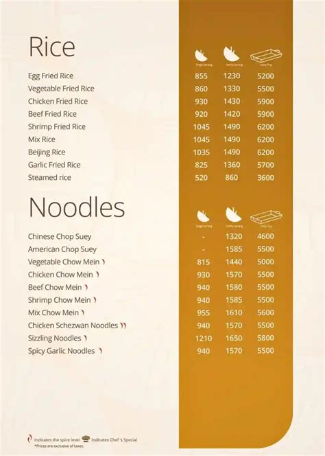 Ginsoy - Extreme Chinese Menu, Price, Number, Hours And More