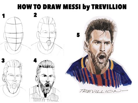 Learn How To Draw Lionel Messi During Lockdown With Famous Sport