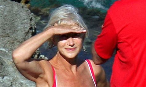Dame Helen Mirren Refused To Profit From THAT Bikini Snap Daily Mail Online