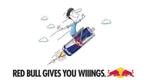 Red Bull Gives You Wings Cartoon