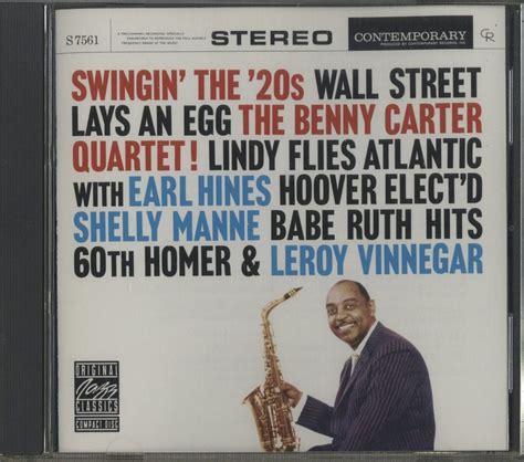 Swingin The 20sbenny Carter Benny Carter 中古オーディオ 高価買取・販売 ハイファイ堂