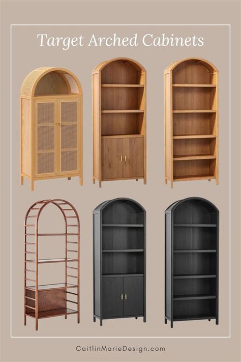 Best Arched Cabinets And Bookcases Caitlin Marie Design Wooden