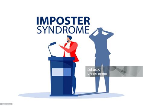imposter syndromebusinessman berdiri  profilnya