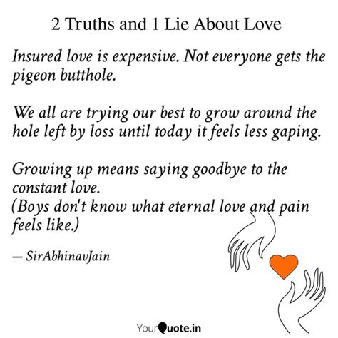 Insured Love Is Expensive Quotes Writings By Abhinav Jain