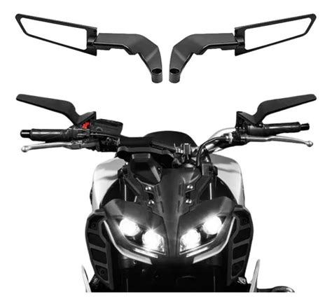 Espejos Aleron Moto Plegables Naked Universales Retrovisores Envío gratis