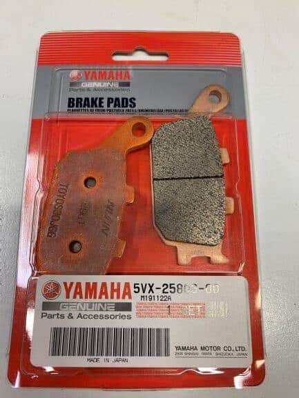 Yamaha Rear Brake Pad Kit Mt 07 Trooper Lu Motorcycle Accessories