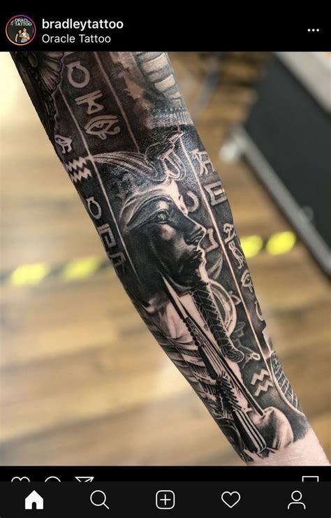 Osiris Tattoo Nefertiti Tattoo Horus Tattoo Anubis Tattoo Forearm