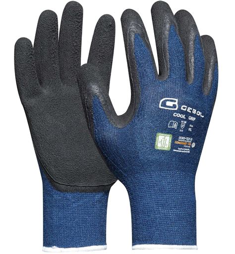 Gebol Cool Grip Protective Gloves With Latex Foam Coating Assembly