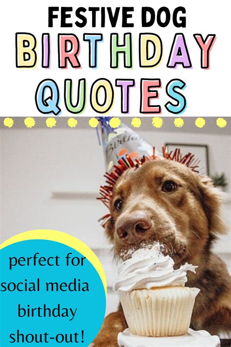 29 Re Bark Able Dog Birthday Quotes Artofit