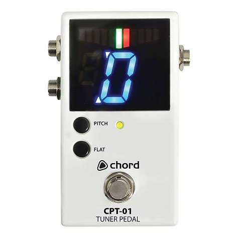Chord Chromatic Tuner Pedal Zebra Muzik