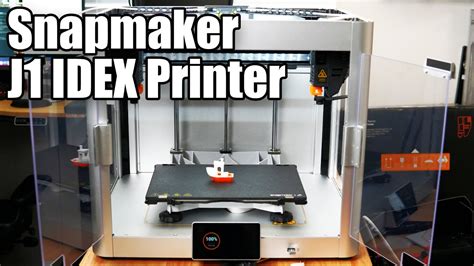 Snapmaker J1 Idex 3d Printer Unboxing Set Up And First Print Youtube