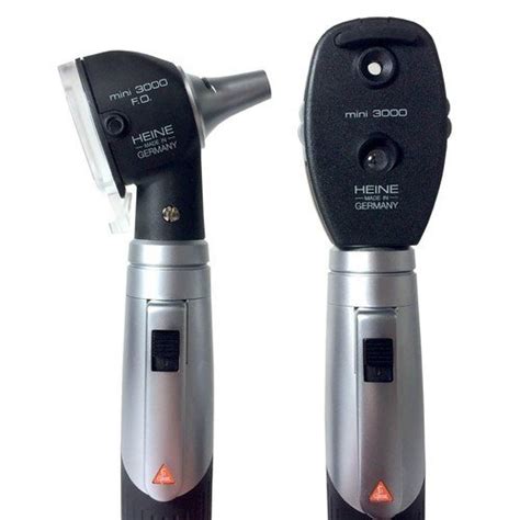 Stainless Steel Heine Mini 3000 Combined Ophthal Otoscope Diagnostic