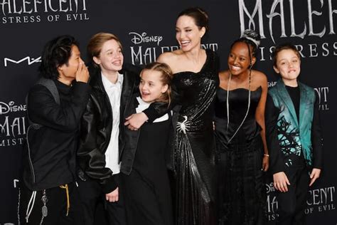 Nach Der Trennung Von Brad Pitt Angelina Jolie Sagt Ihre Kinder Haben