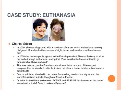 Case Study Of Euthanasia