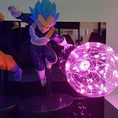 Dragon Ball Super Lámpara Goku Vegeta Kamehameha Galick PISTOLA