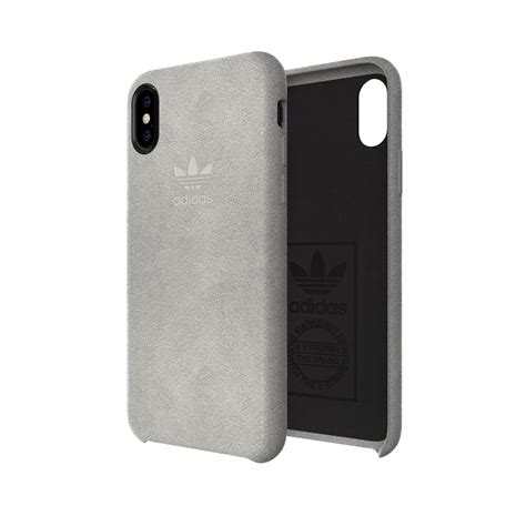 Adidas Originals Slim Case Ultrasuede Iphone Xs Grey