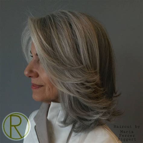 65 Gorgeous Gray Hair Styles Haircuts For Medium Length Hair Long