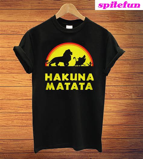 Lion King Hakuna Matata T Shirt