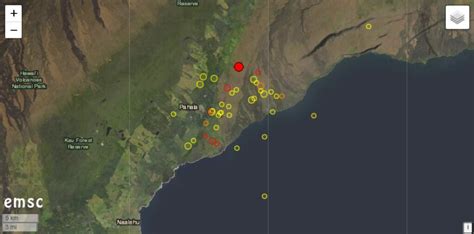 Big Island Hawaii Erdbeben M 42 Vulkane Net Newsblog