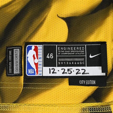 Golden State Warriors 2022 2023 City Jersey