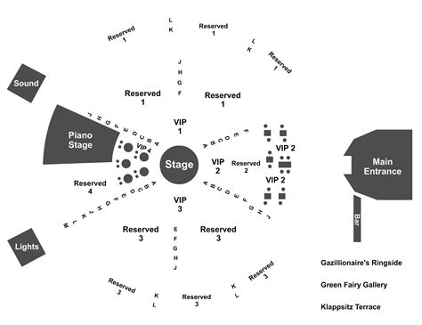 Absinthe Las Vegas Seating Chart