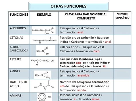 Funciones De La Química Organica1