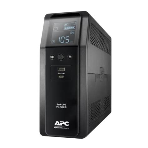 APC Back Pro BR1200SI 1200VA 8 Outlet Line Interactive Tower UPS Elive NZ