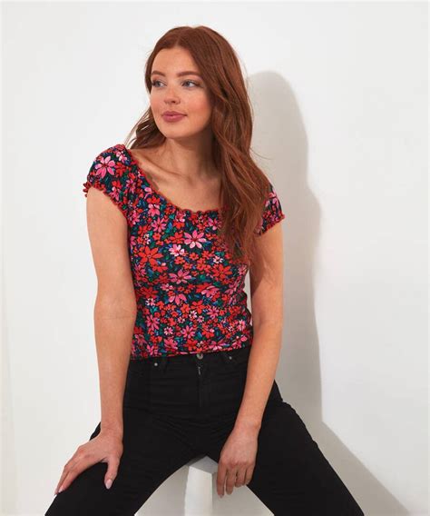 Dreamy Ditsy Boho Top Womenswear Joe Browns