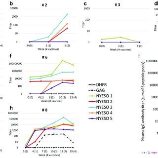 Serum Ab Response To Ny Eso Serum Igg Ab Titers Measured By Elisa