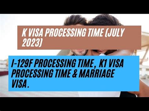 K Visa Processing Time July I Processing Time K Visa