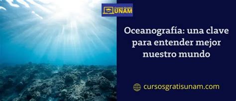 Curso Gratis De Oceanograf A