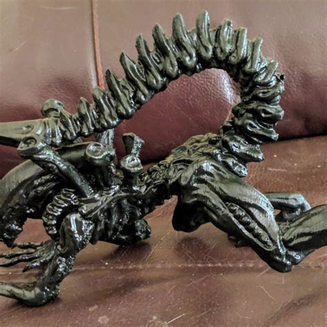 3D Print of Alien - Xenomorph - Full Figure - 25 CM by grindking