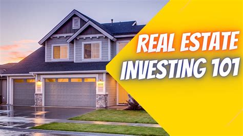 Real Estate Investing 101 Expert Tips For Building Your Financial