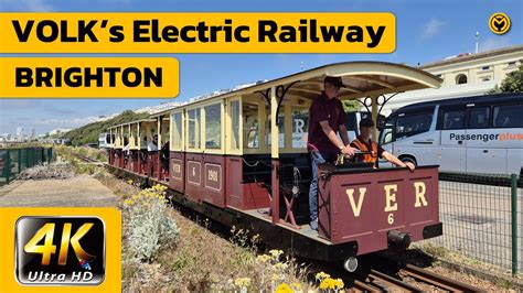 4K Volk S Electric Railway Brighton Seafront YouTube