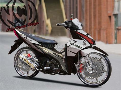 Ide Modif Honda Blade Terbaik Honda Desain